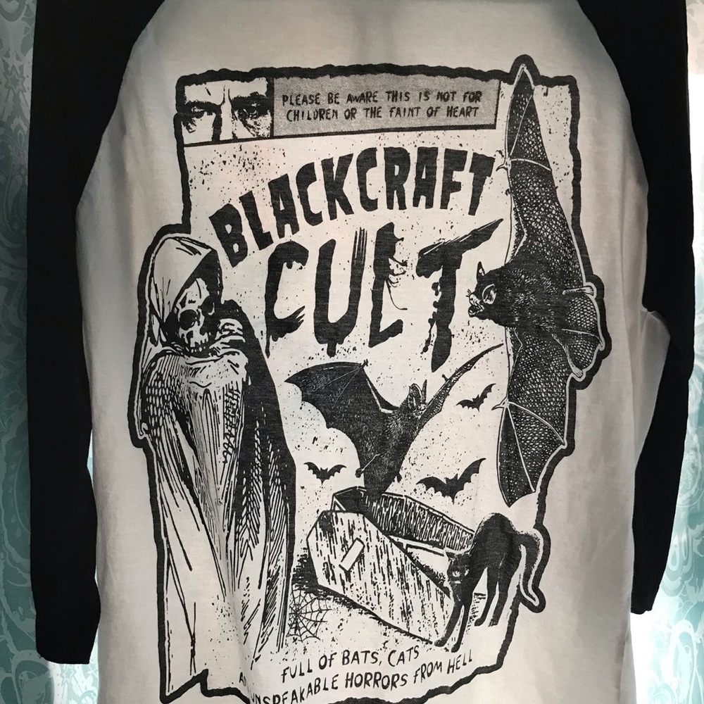 Black Craft Baseball Tee